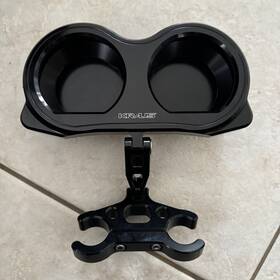 St-in-03-b Kraus 2015-22 Road Glide Gauge Relocation Black With Mount Harley