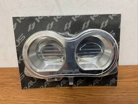 Kraus St-in-03-m Gauge Bezel For Harley Road Glide 15-26 Machine Finish