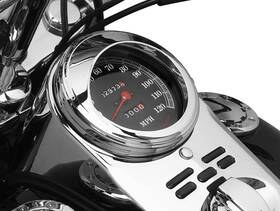 Kuryakyn 191209000660 112 Speedometer Trim Ring With Visor