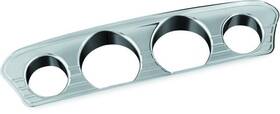 Kuryakyn 191209019846 Tri-line Gauge Trim 14-up Touring Models Chrome