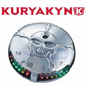02c8 Kuryakyn Mn/02c8 Zombie Led Fuel And Battery Gauge For 2006 Harley Davidson Flsti Ab 02c8 Kuryakyn Mn/02c8 Zombie Led Fuel And Battery Gauge For 2006 Harley Davidson Flsti Ab