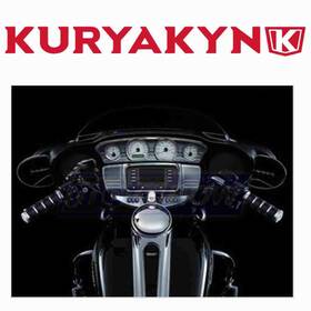 G4t8 Kuryakyn Mn/g4t8 Tri-line Gauge Trim For 2015-2016 Harley Davidson Flhtcul Electra Rj