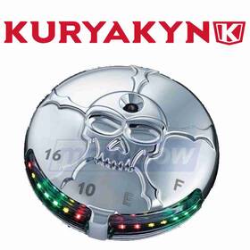 Kgc5 Kuryakyn Mn/kgc5 Zombie Led Fuel And Battery Gauge For 2004-2006 Harley Davidson Tl