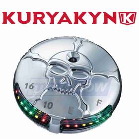 S4j9 Kuryakyn Mn/s4j9 Zombie Led Fuel And Battery Gauge For 2012-2016 Harley Davidson Fld We S4j9 Kuryakyn Mn/s4j9 Zombie Led Fuel And Battery Gauge For 2012-2016 Harley Davidson Fld We