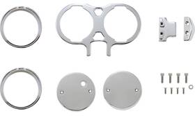 La-7397-02c La Choppers Dual Gauge Mount For Performance Riser