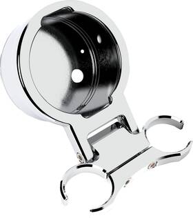 La-7398-11c La Choppers - T-bar Gauge Mount Single Chrome 1.25 Inch Diameter
