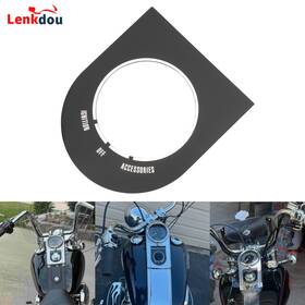 08004-0016b-fma Lenkdou Dash Cover Switch Nameplate For Harley 96-17 Softail Fxst Flst Dyna Fxdwg 93-03