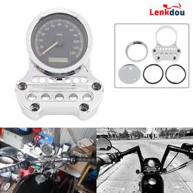08004-0017c-afma Lenkdou Speedometer Bracket Relocation Indicator Clamp For Harley Sportster Xl883 Xl1200