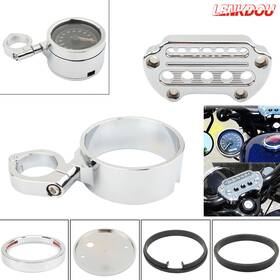 08004-0109-bfm2 Lenkdou For Harley Sportster 95-15 Speedometer Gauge Relocation Kit Indicator Clamp
