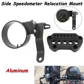 Lenkdou Mp05-dt009-0020-a Side Mount Instrument Bracket Speedometer Relocation Cover For Harley Sportster