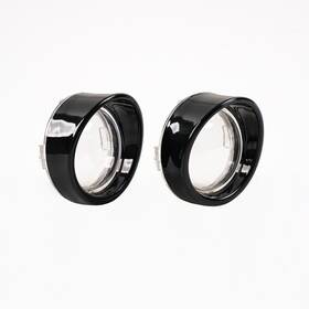 Lgparts 943868731283 Turn Signal Lens Covers For Harley Davidson Electra Tour Glide Road King Clear