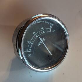 36129a Lucas 36403 Vintage Bsa Triumph Norton Amp Meter 2 Inch Ammeter U.k. Untested #36129a