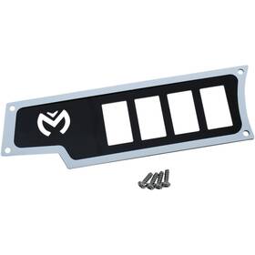 100-4341-pu Moose Utility Offroad Small 4 Switch Dash Plate - Left White