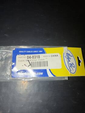 04-0318 Motion Pro M-001 Black Vinyl Clutch Cable For Suzuki Sv650 2003-08