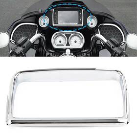 77usa Motorshop 432662383045 Radio Trim Gauge Bezel For Harley Road Glide Fltrx Special Fltrxs Ultra Fltru