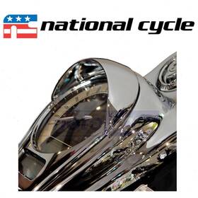 National Cycle Mn/at3s Cast Speedometer Cowling For 2009-2012 Kawasaki Vn1700 Vulcan Vd