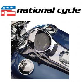T32z National Cycle Mn/t32z Speedometer Cowl For 2005-2007 Harley Davidson Flstsc Softail Or