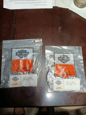83.italy Nos 67055-73 Harley Davidson Cable Drive Core #67055-73 #6/83.italy Total Of Two