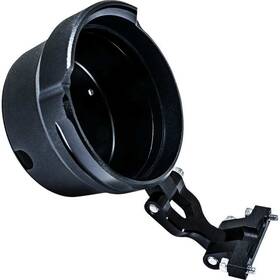 0208-2192-smb Performance Machine Pm Black Ops Round Gauge Relocation Kit 4 Harley