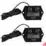 Qdr5755595129253fn Unbranded Generic 2pcs Racing Motorcycle Lcd Tachometer Inductive Tach Hour Mete Gauge Black F0a2