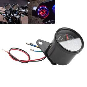 Raimukurijinusa 550746892105 Night Light Tachometer Gauge Speedometer 12v Fit Harley Xl Sportster 1200 Black