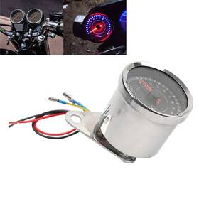Raimukurijinusa 550747287443 Night Light Tachometer Gauge Speedometer 12v Fit Harley Xl Sportster 1200 Chrome