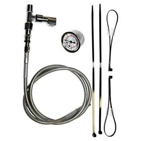 Rivco Products Sm9018 Fueling 9018 Remote Oil Pressure Gauge/line Kit Chrome