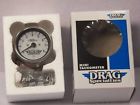 Ds244137 Rpm Mini White 8000 Tachometer Thread 12mm Drag Specialties Face