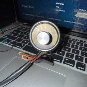 Acpshift999 Rpm Shift Led Adjustable Gauge Tachmeter Light 11k Tac Meter For Dash Mount