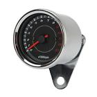 Sft05185 Chrome Universal Motorcycle Led Night Light Backlight Gauge Tacho Tachometer