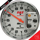 19261 Shift Tachometer Face Autometer " 5 Harley 10000 Black Rpm Light Custom