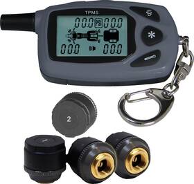 13-317a Show Chrome Bike And Trailer Tire Pressure Monitor System