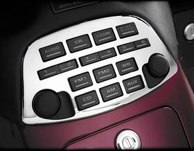 52-696 Show Chrome Radio Panel Accent