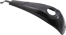 1028-tc2c Slyfox Dash Fits Panel - With Center Hole Gloss Black