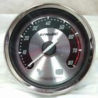 67522-04b Spun 04-06 Xl Harley 5500rpm Tachometer Redline Aluminum