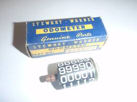 417922 Stewart Warner Nos Original Odometer Wheel 1955-1961 Harley Davidson Fl G Ga