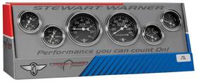 82225 Stewart Warner Wings Analog Gauge Boxed Kit