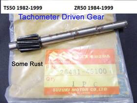 26431-46100 Suzuki Ts50 Zr50 Oil Pump Tachometer Gear Driven Nos Ts50er Zr50s