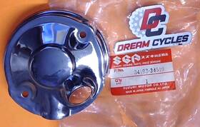 34193-34510 Suzuki Nos 1981 Gs550t 81 82 Gs650 Speedometer Speedo Gauge Back Chrome Cover