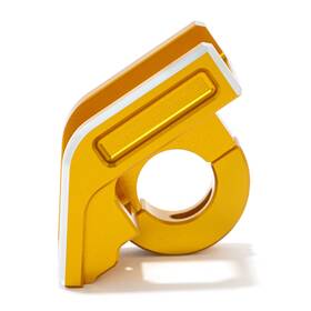 Mx-tal-stg-035-gol-usa-1114 Tarazon Billet Digital Display Relocation Bracket Gold For Talaria Sting Electric Bike
