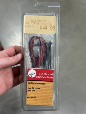04121 The Electrical Connection Digital Voltmeter For Honda Goldwing