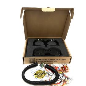 Tsc-2707-1 Thrashin Supply 2210-0631 2015-2023 Road Glide Gauge Relocation Kit Black