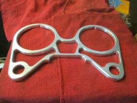 65-4034 Triumph Custom Alloy T140 Tr7 Speedo And Tach Bracket 1973 Later 072425