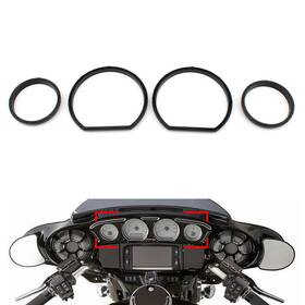 Twoagain 550732464132 Instrument Board Gauge Bezel For Harley Touring Street Glide 2014-2023
