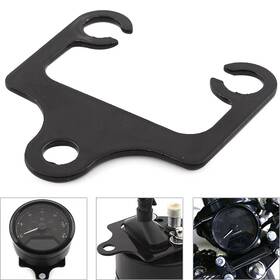 Uiem 4 423987111482 Tachometer Speedometer Gauge Mount Bracket Holder Black Kit Universal Motor