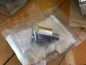 37-8964 V-twin Oil Pressure Gauge Fitting Chrome For Harley Davidson By
