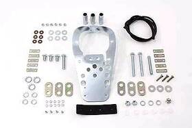 39-0207 V-twin Manufacturing Dash Mounting Plate Kit Pan Shovelhead Evo Dyna Softail Rigid Fl Fx Fxst Flst