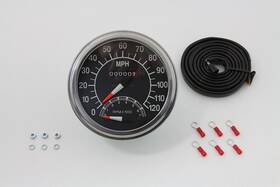 39-0387 V-twin Manufacturing Speedometer With 2 1 Ratio And Tachometer