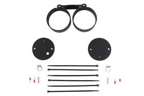 39-0496 V-twin Manufacturing Dual Gauge Mount Bracket Black Fits Harley Davidson Xl Fxd 1995-2005