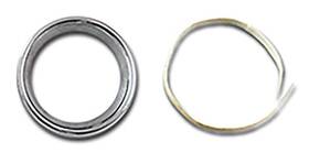 39-0704 V-twin Manufacturing 2 Inch Gauge Bezel Cover Chrome Fits Harley Davidson 1986-2013